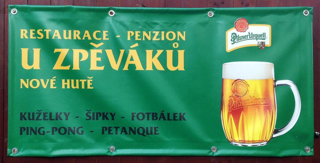 Penzion U Zpěváků Nove Hute Exterior foto